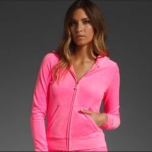 Classic Salmon Pink Juicy Tracksuit Jacket
